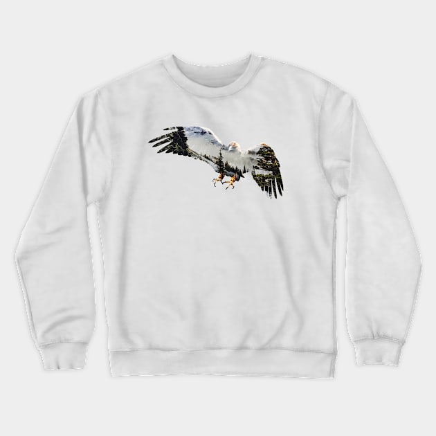 An Eagle´s Soul Crewneck Sweatshirt by DanJenson